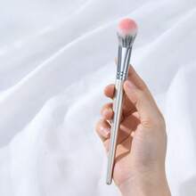 天鹅绒软山羊毛腮红刷 - 天然木柄化妆刷 便携情人节礼物 新年礼物