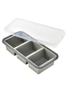 带盖硅胶冷冻托盘 - 汤冷冻容器模具 - 硅胶冷冻模具，用于制作冰块，用于冷冻汤、炖菜、酱汁、餐食准备，非常适合储存汤、酱汁、米饭、剩菜、果汁、甜点、冰沙等 - 彩色 - 查看 22