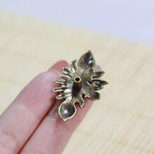 Quemador de incienso creativo en miniatura, soporte de perfume de alloy, difusor de fragancia para el hogar, portavasos de estilo chino retro