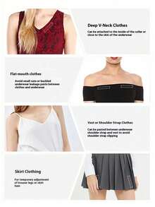 36pcs/Pack Of Top -Not -Skid Double -Sided Tape, Clothes, Shirts, Evening Dresses, Riot Exposure, Stickers, Shirts Leading Off -Chest Double -Sided Transparent Tape, Wearing Skirts To Prevent Light Hidden Stickers, Mild Skin And Fabrics, Transparent Tape, Non -Slip, Fashion, Clothing And Body Tape, Ladies And Clothing Tape, Mild Body Tape, Powerful Viscous Fabric Tape Fashion Tape Summer Cooling,Beach,Travel