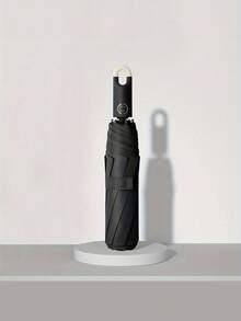 Automatic Umbrella,Compact Automatic Umbrella | Dual-Purpose, UV Protection, Sun & Rain Ready, Foldable, 8-Rib Structure With Donut Hook,Family Entertainment Outdoor Rainproof And Sunscreen Dual-Use Parasol For Multiple People For School,Office,Household,Travel, Back To School Supplies Summer Cooling,Beach,Travel Umbrella For Women Umbrella Rainproof Windproof