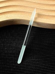 1支彩色玻璃指甲锉，圆柱形双面磨甲棒，指甲护理细节处理，指甲抛光和角质去除玻璃指甲锉 - 彩色 - 查看 11