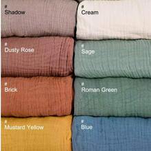 3PCS/Set Baby Muslin Bassinet Sheets Soft Breathable Baby Bassinet Mattress Sheets Fit For Oval Cradle Moses Basket Rectangle Mattress - Apricot + Brown + Navy - View 5