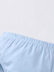 Annil Children's Clothing For Boys, Young Children, Teenagers, Antibacterial Triangle Pants, Three Pieces Set, Home Bottom Pants For Autumn