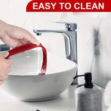 Men's Red Silicone Haircut Guide - Flexible, Bendable Haircut Guide Suitable For DIY Home And Travel Use, Soft Grip Hair Styling Tool - Multicolor - View 11