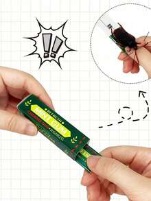 10pcs Fake Cockroach Chewing Gum Prank Toys, Novelty Funny Surprise Joke Toys For April Fools Day