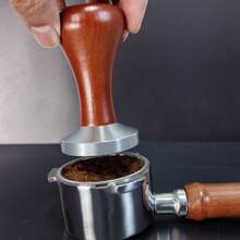 KCJLHGT 51/58mm Coffee Espresso Flat Tamper Press Tampers Tools For 51/58mm Portafilter - Black - View 6