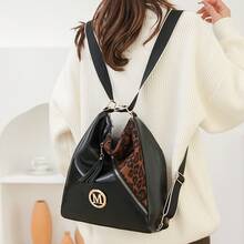 Women Top Handle Bags - 黑色 - 查看 4