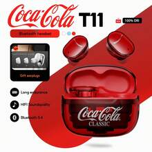 T11 In-Ear Bluetooth Earbuds With Bluetooth 5.4, ENC Noise Cancellation, 5H Battery Life, Touch Control & Multi-System Compatibility - one-size - View 1