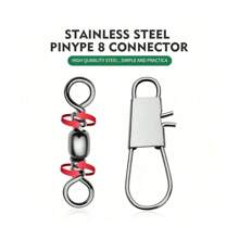 Stainless Steel Fishing Wire Leader Line,Heavy Duty Fishing Leader Line With Rolling Swivels Insurance Snap Connect Tackle Lures Rig Or Hooks