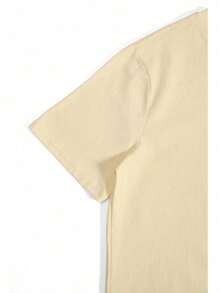 1Pcs Men's Plus Size220g 100% Cotton Tee   Double Sided Digital Printed T Shirt   Street Style