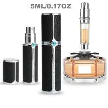 Travel Perfume Dispenser, Luxury Leather Bottom Filling Refillable Perfume Atomizer, Perfume Atomizer Bottle For Travel, Mini Cologne Sprayer, Portable Spray