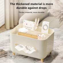 Hộp đựng khăn giấy Hộp đựng khăn giấy để lưu trữ khăn giấy Hộp đựng khăn giấy để bàn kèm bút văn phòng phẩm Hộp trang trí điều khiển từ xa Hộp đựng khăn giấy cho nhà hàng, văn phòng, xe hơi - Nhiều màu - Xem 7