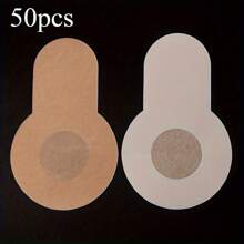 100pcs Of Invisible Lifting Bra Breathable Elastic Anti-Sagging Chest Lifting Tape Suitable For Party Wedding Underwear And Lingerie Accessories Halloween Dress Lifting Tape(10/50/100pcs) - Multicolor - View 6