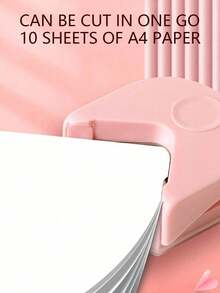 1pc R4 Corner Punch, Portable Paper Trimmer And Cutter, Suitable For DIY Card, Photo Cutting, Scrapbooking, R4 Corner Rounding, Card Paper Photo Rounding, Plastic Film Rounding, Card Straight And Sharp Angle Cutting - Multicolor - View 3