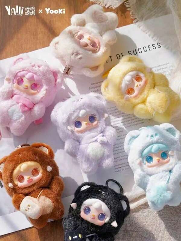 1 Blind Box Doll Toy Pendant Cute Doll Cute Style Blind Box Keychain Pendant Including Hidden Style
