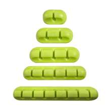 1pc Multifunctional Desktop Cable Organizer, Black Wire Manager, Data Cable Storage Holder Back To School