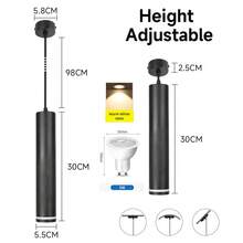 CANMEIJIA Luz empotrada de techo estilo vintage de metal, ajustable, apta para fuente de luz GU10, voltaje 85V-265V, fácil instalación, sin parpadeo, apta para tiendas, salas de exposición, cafés, restaurantes, dormitorios, salas de estar, bares, luces LED, decoración del hogar, techo, paredes, salas de exposiciones, salas de lectura, pasillos, porches, escaleras