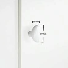 Tiradores de muebles con diseños de estrellas, nubes y lunas en cerámica para habitaciones infantiles, manijas de armarios y cajones con dibujos animados