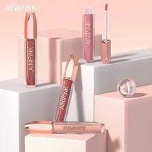 AINIPINK 1pcs Matte  Lipstick, Easy To Color, Lip Gloss, Waterproof, Sweat-Proof, Non-Stick To Cup, Non-Fading, Long-Lasting, Exquisite, Suitable For Gifts, Festival Makeup, And Performance Makeup - Nhiều màu - Xem 4