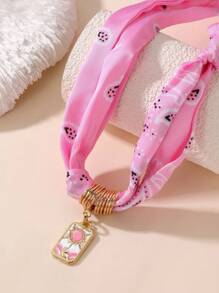 1/3pcs Set Funky Jewelry Luxurious Colorful Stone Beaded Sun Shaped Alloy Pendant Necklace, Versatile For Daily And Party Wear, Random Color Beads