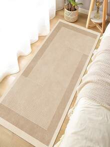 Alfombra decorativa interior minimalista y de moda, alfombra interior de material de lana falsa, alfombrilla de sala de estar, tapete de sofá, manta de dormitorio, esterilla antideslizante para la cabecera de cama, almohadilla para silla de comedor y cocina, cojín de oficina, felpudo para entrada, colchoneta de picnic al aire libre, mantel para acampada al exterior