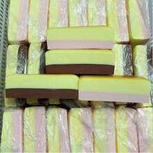 1pc Soft Mochi Squishy Toy, Dual-Layer Realistic Design, Slow Rebound, Random Stress Relief Style - Multicolor - View 3