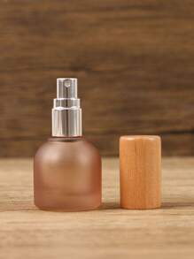 Customization 1pc 10ml/0.34oz Refillable Glass Perfume Spray Bottle With Adjustable Nozzle - Travel-Friendly Cosmetic & Cologne Container, Customizable Text Label, & Alcohol-Free For Skincare, Fragrance Samples, Perfume Bottle, Skincare Container, Modern Aesthetic, Material