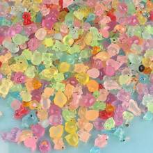 5/10/30/50/100pcs Glow-In-The-Dark Resin Animals, Resin Realistic Mini Glow-In-The-Dark Small Animals, DIY Cartoon Toys Micro Landscape Decor, Surprise Gift Pack, For Craft Dollhouse, Pranks, Garden Decor, Miniature Figurines, Toys, Miniature Statues, Turtles, Resin Animals, Mini Toys - Multicolor - View 9