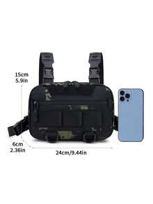 男士腰包 - 黑色 - 查看 4