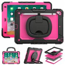 Tablet Schutzhülle, iPad Etui Samsing Tablet Etuis, faltbarer Griff Ständer mit integriertem Touchpencil Halter