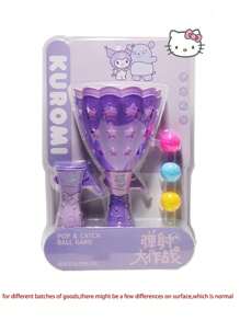 Sanrio Sanrio Kuromi Cinnamoroll 4Ball Pop-Pass-Catch Game Set - Fun Outdoor Indoor Activities 2 Catch Launcher Baskets - Perfect Yard Games Beach Toys And Holiday Back To School Season Gifts