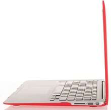 Compatible With MacBook Air 13 Inch Case (Models: A1369 & A1466, Older Version 2010-2017 Release), Protective Plastic Hard Shell Case & Keyboard Cover & Screen Protector, Red,8943726 - 紅白色 - 查看 6