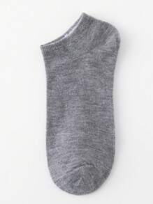 4 Pairs Assorted Colors Short Socks, Fashion Casual Couples Socks, All Season