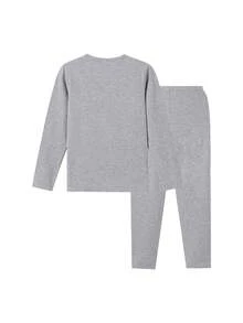Annil Children's Clothing For Girls, Girls, Boys, Girls, Teenagers, Autumn Shirts And Pants Sets, Home Thermal Clothing Base, Autumn Shirts And Pants