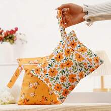 Waterproof Cloth Diaper Wet Dry Bags, Reusable Wet Bags For Swimsuits&Baby Clothes, Portable Wet Bag, With Zipper Closure And Handle, For Travel And Outdoor Use - Multicolor - View 8