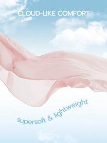 1pc Supersoft Plain Flat Sheet, Lightweight Cloud-Like Feel Bedding, Deep Pocket Bed Sheet, Soft And Breathable, For All Size Bed -Twin, Full, King, Queen Size Sheet. For Home Bedding And School Bedding Dorm Essentials, Light Pink - Baby Pink - View 5