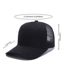 这款时尚棒球帽采用柔软帽檐和弧形帽檐设计，适合男士全年户外休闲佩戴。非常适合日常搭配、节日礼物、情侣礼物，也是派对和度假的理想礼物。尺寸可调节，男女皆宜。