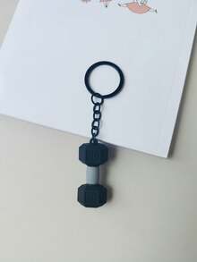 1PCS/3PCS/4PCS 3D迷你软塑健身器材系列钥匙扣，简约时尚的粉色和黑色运动水壶，杠铃哑铃片仿真挂件，举重运动包挂件配饰，适合男士情侣兄弟父亲，返校季礼物汽车配饰可爱哥特Y2K - 彩色 - 查看 17