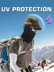 1 件男女通用儿童纯色巴拉克拉法帽，适合日常使用、徒步旅行、骑自行车、骑摩托车 - 彩色 - 查看 6