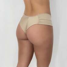 Kit 5 Double Dental Floss Seamless Panties Luxury Comfort Premium Thong Ref. 140 - 彩色 - 查看 5