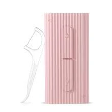 Portable Dental Floss Dispenser, Refillable Floss Holder Box, Automatic Travel Floss Stick Storage Case With 40pcs Floss Sticks For Teeth Cleaning - Multicolor - View 12