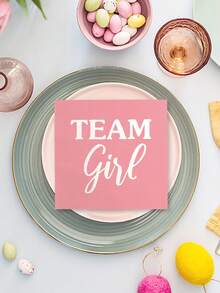 20/40 片性别揭示一次性餐巾、适合男孩或女孩的婴儿洗礼餐巾、婚礼纸巾、宾客婚礼纸巾、粉色和蓝色性别揭示派对用品、婴儿洗礼性别揭示派对用品、节日装饰品、派对装饰品、婴儿洗礼装饰品、婴儿用品。 - 彩色 - 查看 3