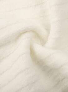 1pc Women's Solid Color Wool Blend Simple & Fashionable Lightweight Scarf/Shawl, Autumn/Winter