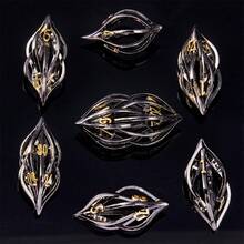 克苏鲁主题空心金属骰子套装 - 独特的复古风格，适合角色扮演游戏爱好者 - 彩色 - 查看 8