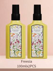 PEACH JO+ 1 pezzo/100ml Spray profumato per tessuti, spray profumato per abbigliamento, fragranza leggera e freschezza persistente, deodorante per ambienti, adatto per tutti i tipi di vestiti, bagni, camere da letto, armadi, soggiorni e automobili, regalo per compleanni e cerimonie di laurea