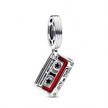 925 Silver Father & Son Amulet Charm Beads, Suitable For DIY Bracelet, Fashion Jewelry Gift For Women Birthday, Party