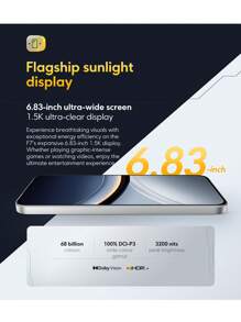 Xiaomi POCO F7 Smartphone 12GB + 256GB / 12GB + 512GB Global Version Flagship Snapdragon 8s Gen 4 Mobile Platform 6.83'' 1.5K Ultra-Bright Display 50MP Main Camera 6500mAh Battery 90W HyperCharge Up To 22.5W Reverse Charging Support NFC