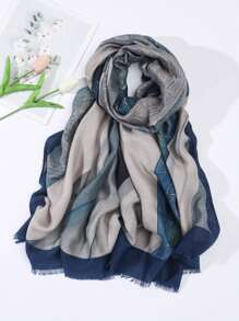 1pc Simple Printed Scarf - Spring/Summer New Arrival, Unisex Multi-Purpose Neck Warmer, Fashionable And Versatile Shawl For Women Bandana,Hair Band,Head Band Ideal For Dressing Up Your Look Accessories Women Winter Fall