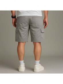 Bermuda Cargo Masculina 6 Bolsos Short Militar